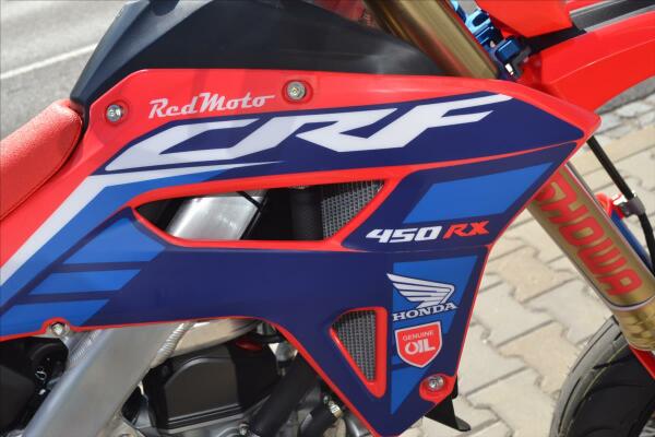 Honda CRF 450RX Supermoto Red Moto